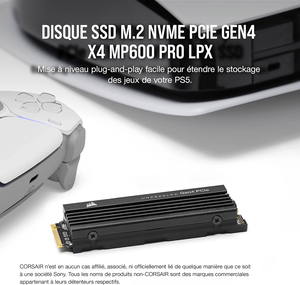 Corsair MP600 PRO LPX M.2 2280 NVMe PCIe x4 Gen4 SSD
