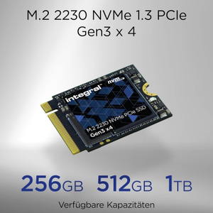 Integral M.2 NVMe 2230 PCIe Gen3 x4 Disque SSD Interne