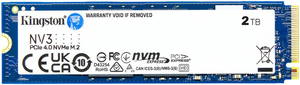 2TB - Kingston NV3 NVMe PCIe 4.0 M.2 2280 Internal SSD