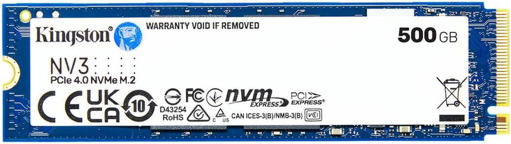 Kingston NV3 NVMe PCIe 4.0 M.2 2280 SSD interne