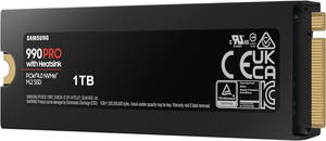 Samsung 990 PRO avec dissipateur M.2 2280 PCIe 4.0 NVMe SSD Interne