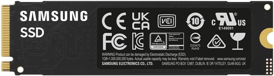 Samsung 990 EVO Plus PCIe 4.0 x4/5.0 x2 NVMe2.0 M.2 2280 SSD interne