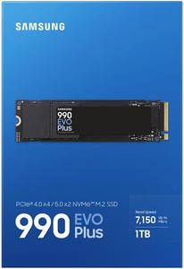 Samsung 990 EVO Plus PCIe 4.0 x4/5.0 x2 NVMe2.0 M.2 2280 SSD interne