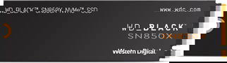 2TB - WD_BLACK SN850X M.2 2280 Game Drive PCIe Gen4 NVMe Internal SSD