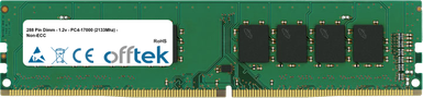4GB Module - 288 Pin 1.2v DDR4 PC4-19200 Non-ECC Dimm
