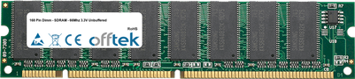 128Mo Module - 168 Pin 3.3v PC133 SDRAM Dimm