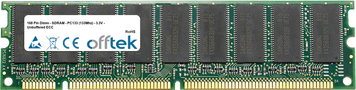 256Mo Module - 168 Pin 3.3v PC100 ECC SDRAM Dimm
