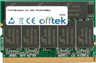 172 Pin MicroDimm - 2.5v - DDR - PC2100 (266Mhz)