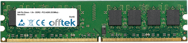 512Mo Module - 240 Pin 1.8v DDR2 PC2-5300 Non-ECC Dimm