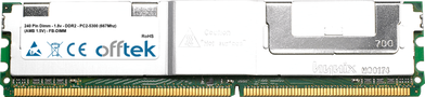 4Go Kit (2x2Go Modules) - 240 Pin 1.8v DDR2 PC2-5300 ECC FB Dimm