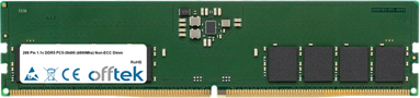 288 Pin 1.1v DDR5 PC5-38400 (4800Mhz) Non-ECC Dimm