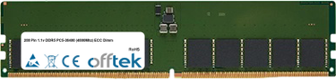 288 Pin 1.1v DDR5 PC5-38400 (4800Mhz) ECC Dimm