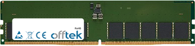 288 Pin 1.1v DDR5 PC5-44800 (5600Mhz) ECC Non bufferizzata Dimm