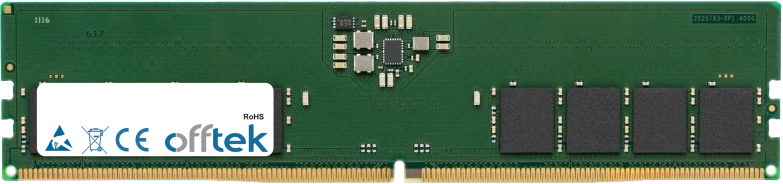 288 Pin 1.1v DDR5 PC5-44800 (5600Mhz) Non-ECC Dimm