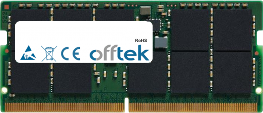 262 Pin 1.1v DDR5 PC5-44800 (5600Mhz) ECC SoDimm