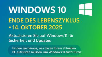 Windows 10 wird eingestellt: Was das für Sie bedeutet